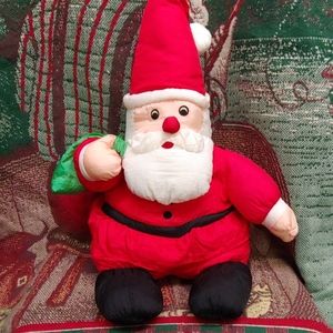Santa Claus Stuffed Christmas Decor